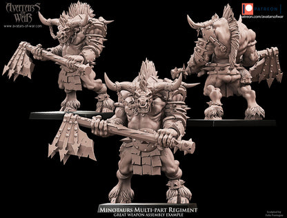 ORC - Orques de Fer avec un régiment d'armes puissantes - BR - ORCS - Fantasy – Avatars de Guerre