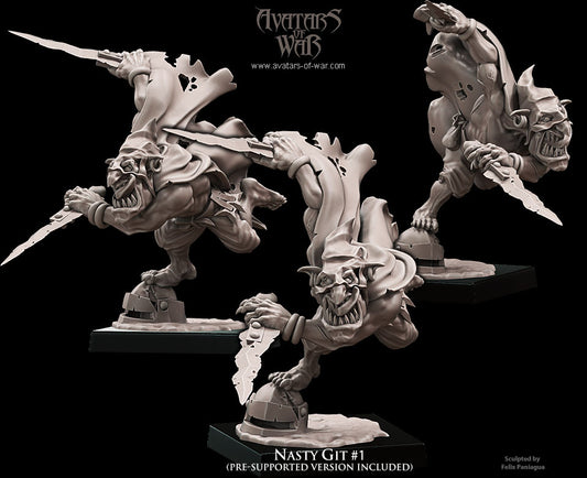 ORC - Orques de Fer avec un régiment d'armes puissantes - BR - ORCS - Fantasy – Avatars de Guerre