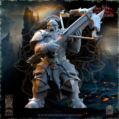 EE - Ohru Tree Shepherd - MULTI – ELFES À FEUILLES PERSISTANTES - Fantasy – The Beholder Miniatures 25-04