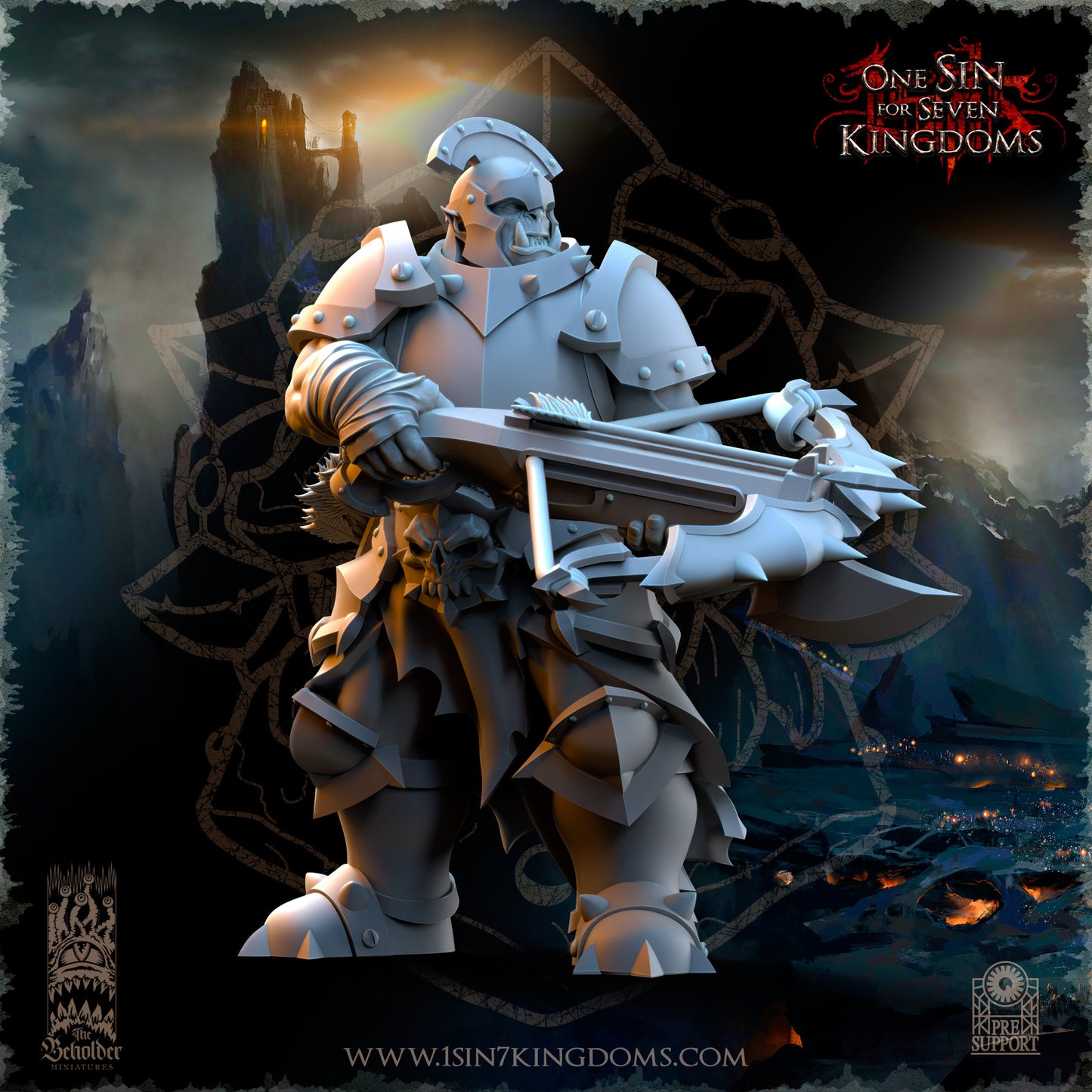 EE - Ohru Tree Shepherd - MULTI – ELFES À FEUILLES PERSISTANTES - Fantasy – The Beholder Miniatures 25-04