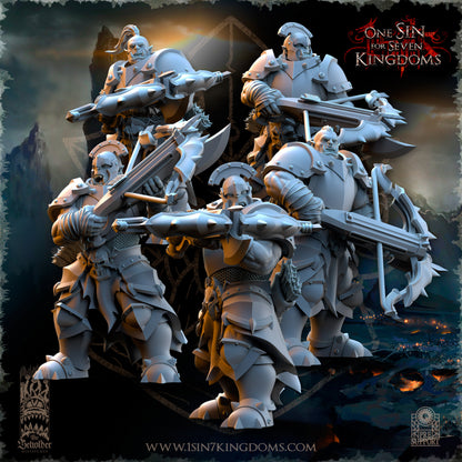 EE - Ohru Tree Shepherd - MULTI – ELFES À FEUILLES PERSISTANTES - Fantasy – The Beholder Miniatures 25-04