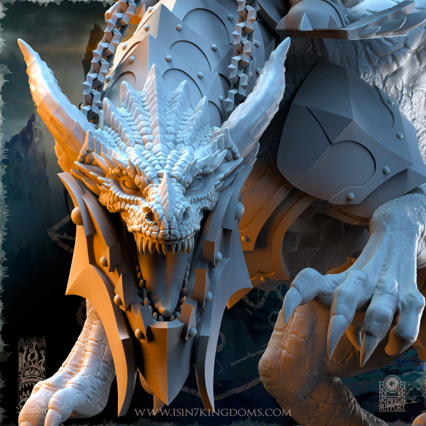 EE - Ohru Tree Shepherd - MULTI – ELFES À FEUILLES PERSISTANTES - Fantasy – The Beholder Miniatures 25-04