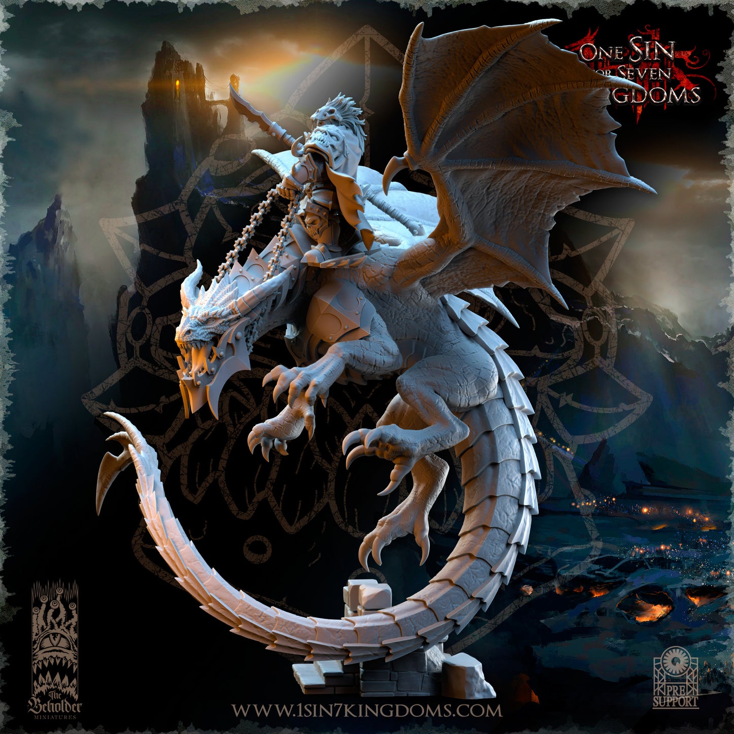 EE - Ohru Tree Shepherd - MULTI – ELFES À FEUILLES PERSISTANTES - Fantasy – The Beholder Miniatures 25-04
