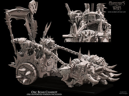 ORC - Boar Chariot - MULTI - ORCS - Fantasy – Avatars of War