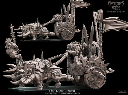 ORC - Boar Chariot - MULTI - ORCS - Fantasy – Avatars of War