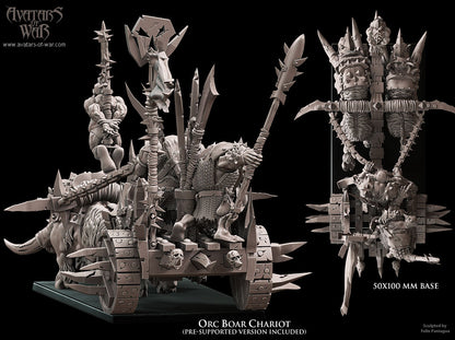 ORC - Boar Chariot - MULTI - ORCS - Fantasy – Avatars of War