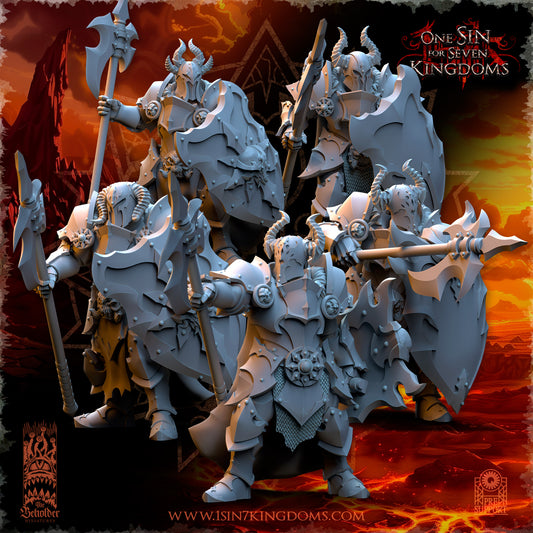 EE - Ohru Tree Shepherd - MULTI – ELFES À FEUILLES PERSISTANTES - Fantasy – The Beholder Miniatures 25-04