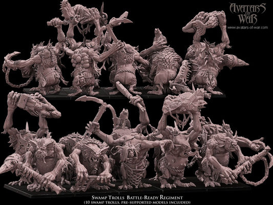 ORC - Orques de Fer avec un régiment d'armes puissantes - BR - ORCS - Fantasy – Avatars de Guerre