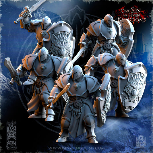 EE - Ohru Tree Shepherd - MULTI – ELFES À FEUILLES PERSISTANTES - Fantasy – The Beholder Miniatures 25-04