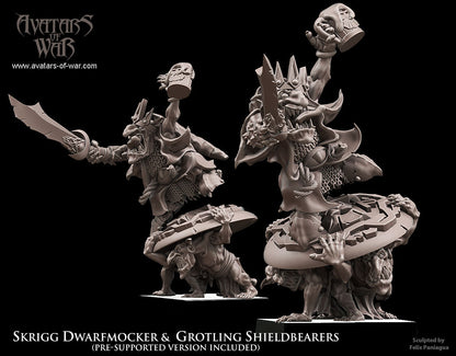 ORC - Orques de Fer avec un régiment d'armes puissantes - BR - ORCS - Fantasy – Avatars de Guerre