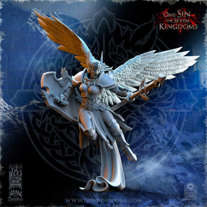 EE - Ohru Tree Shepherd - MULTI – ELFES À FEUILLES PERSISTANTES - Fantasy – The Beholder Miniatures 25-04