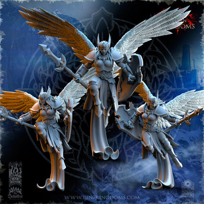 EE - Ohru Tree Shepherd - MULTI – ELFES À FEUILLES PERSISTANTES - Fantasy – The Beholder Miniatures 25-04