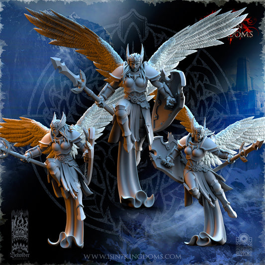EE - Ohru Tree Shepherd - MULTI – ELFES À FEUILLES PERSISTANTES - Fantasy – The Beholder Miniatures 25-04