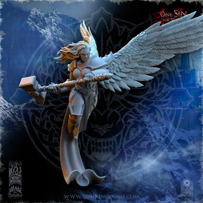 EE - Ohru Tree Shepherd - MULTI – ELFES À FEUILLES PERSISTANTES - Fantasy – The Beholder Miniatures 25-04