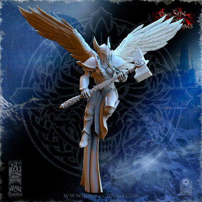 EE - Ohru Tree Shepherd - MULTI – ELFES À FEUILLES PERSISTANTES - Fantasy – The Beholder Miniatures 25-04