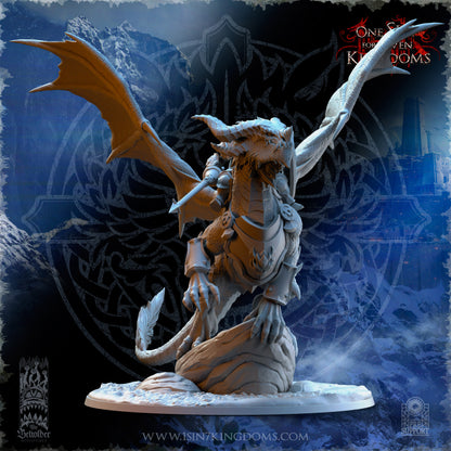 EE - Ohru Tree Shepherd - MULTI – ELFES À FEUILLES PERSISTANTES - Fantasy – The Beholder Miniatures 25-04