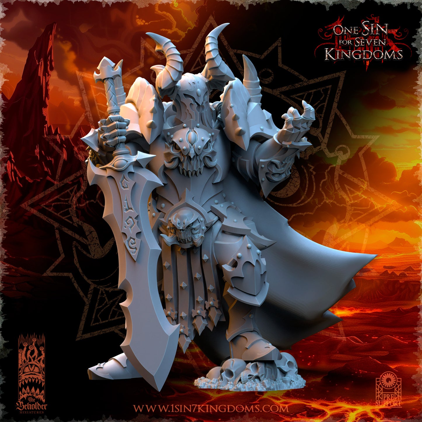 EE - Ohru Tree Shepherd - MULTI – ELFES À FEUILLES PERSISTANTES - Fantasy – The Beholder Miniatures 25-04