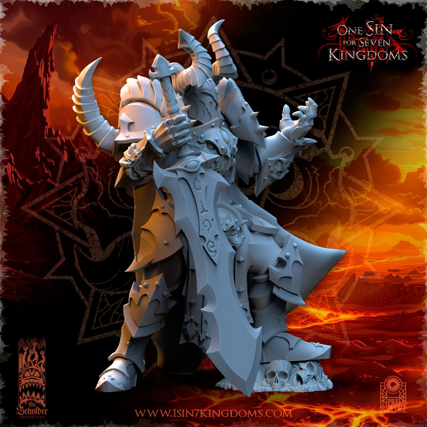 EE - Ohru Tree Shepherd - MULTI – ELFES À FEUILLES PERSISTANTES - Fantasy – The Beholder Miniatures 25-04