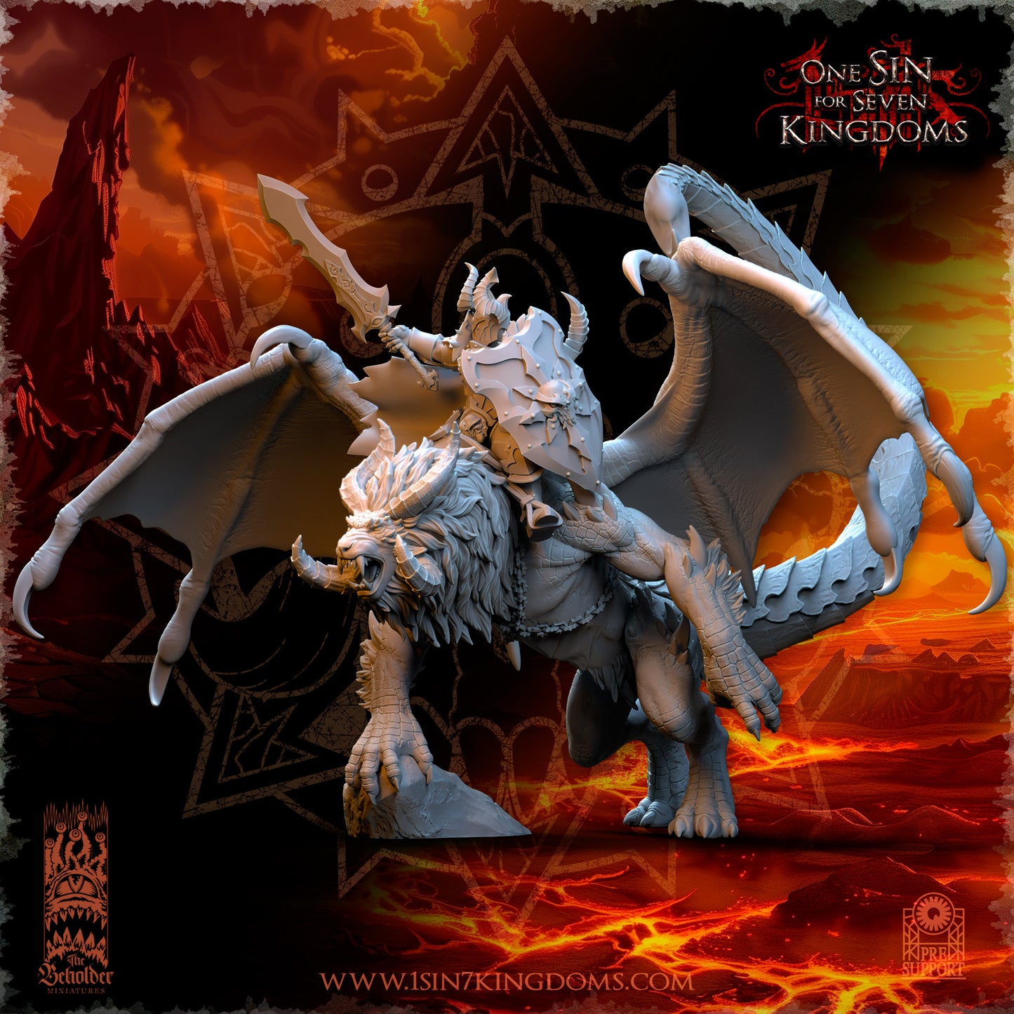 DL - Spawn of Depravation Male Squad - BR - DARK LEGIONS - Fantasy – ClayBeastCreation - 25-05 Nouveau