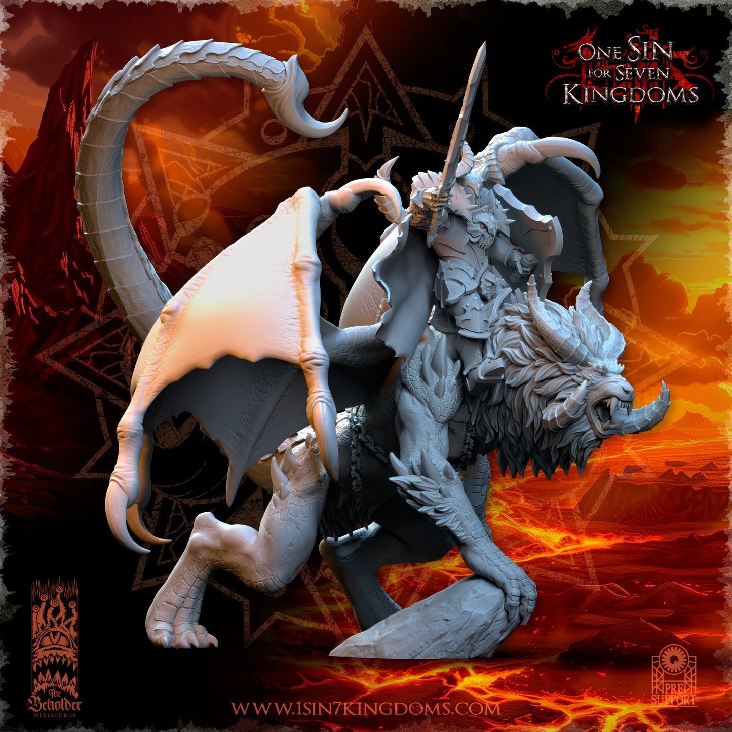 DL - Spawn of Depravation Male Squad - BR - DARK LEGIONS - Fantasy – ClayBeastCreation - 25-05 Nouveau