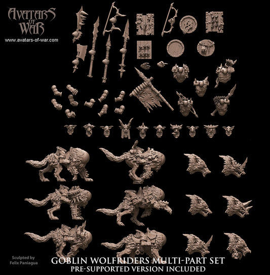 ORC - Orques de Fer avec un régiment d'armes puissantes - BR - ORCS - Fantasy – Avatars de Guerre